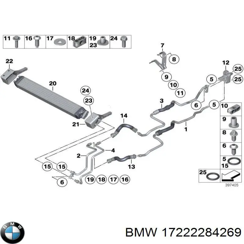  BMW 17222284269 ціна, від 178.68 USD
