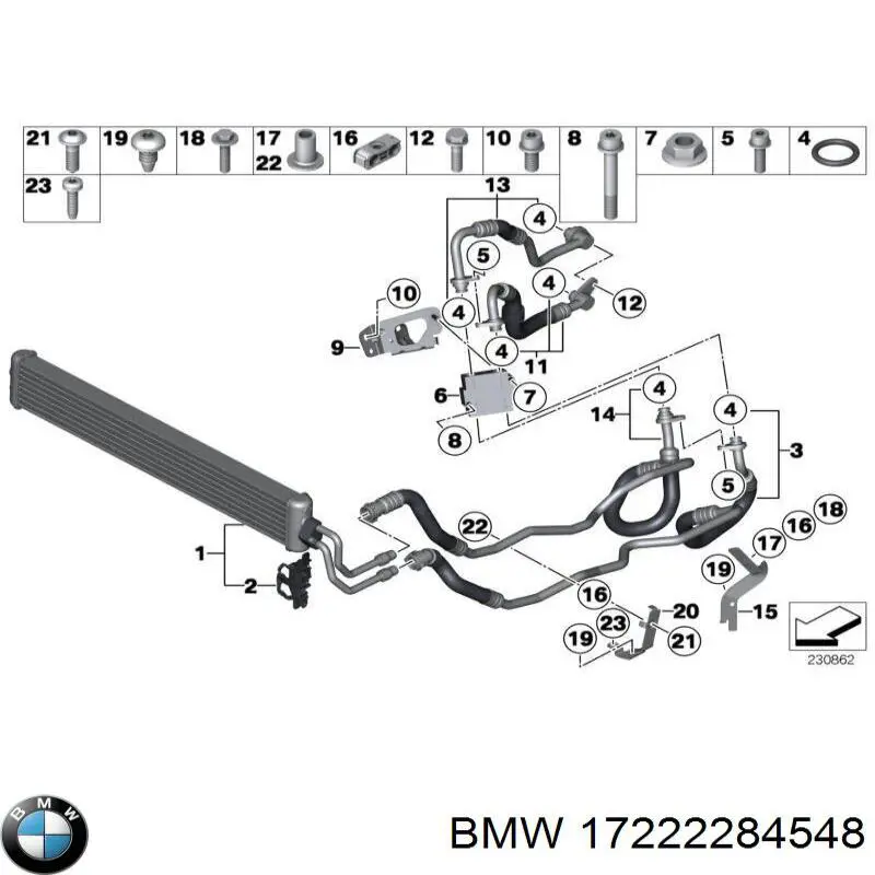 17222284548 BMW 