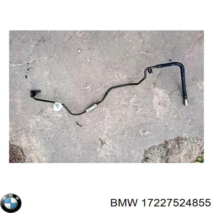 Купити 17227524855 BMW Трубка/шланг масляного радіаторазворотка/низького тиску