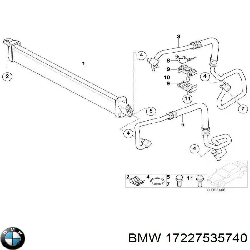 17227535740 BMW 