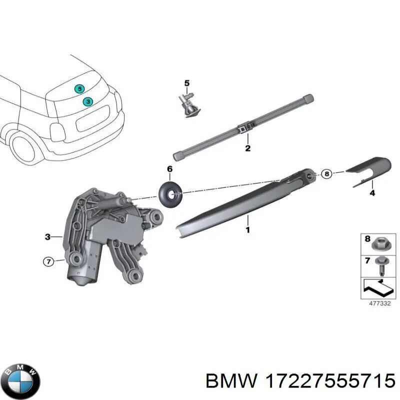  17227555715 BMW