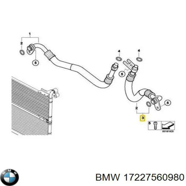 Купити 17227560980 BMW 