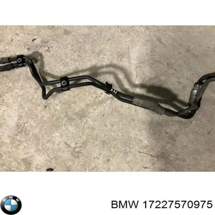 Трубка/шланг масляного радіатора, від блоку до радіатора BMW 17227570975 ціна, від 321.38 USD
