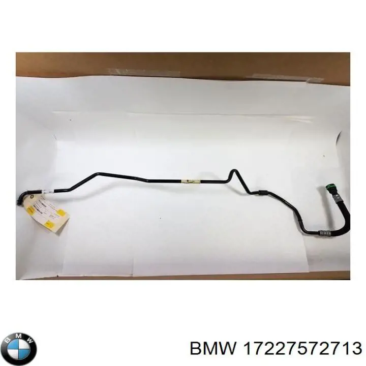 Трубка/шланг масляного радіатора, від блоку до радіатора BMW 17227572713 ціна, від 126.69 USD
