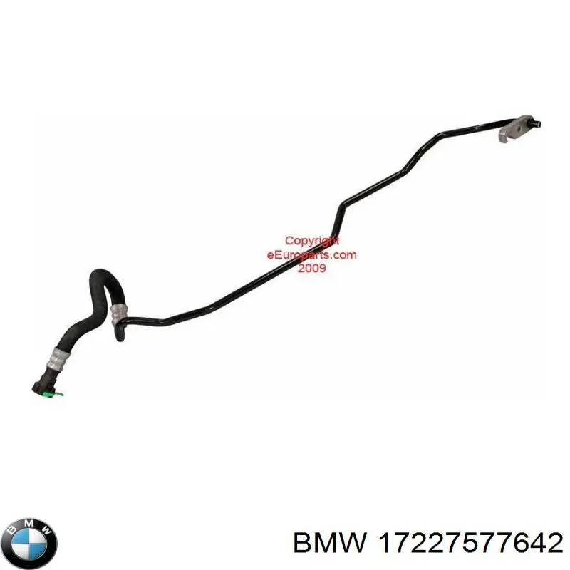 Купити 17227577642 BMW Трубка/шланг охолодження АКПП, обратка