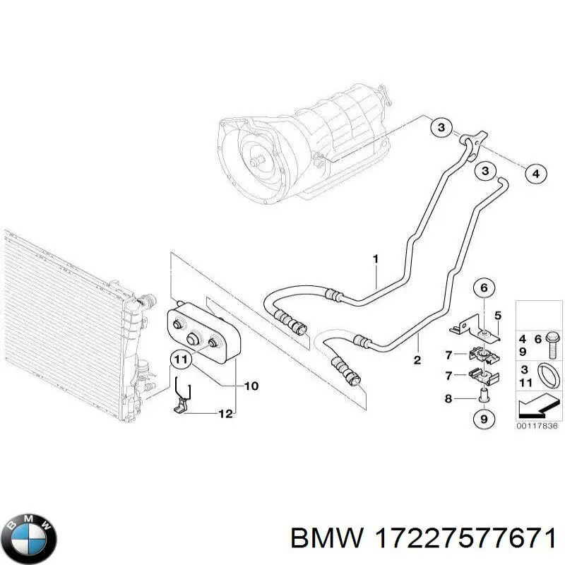 17227577671 BMW Мастилопроводи