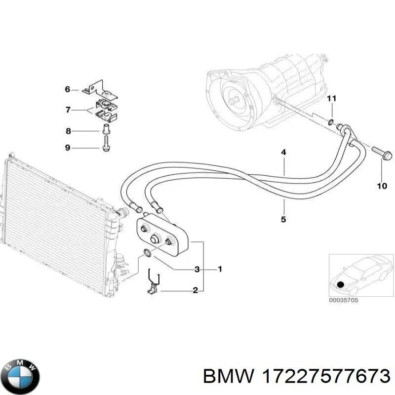 17227577673 BMW Мастилопроводи