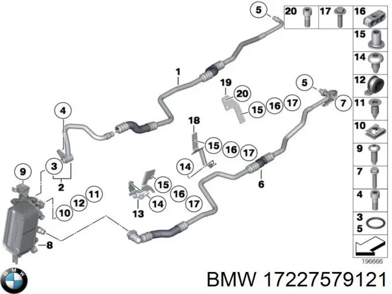 17227579121 BMW 
