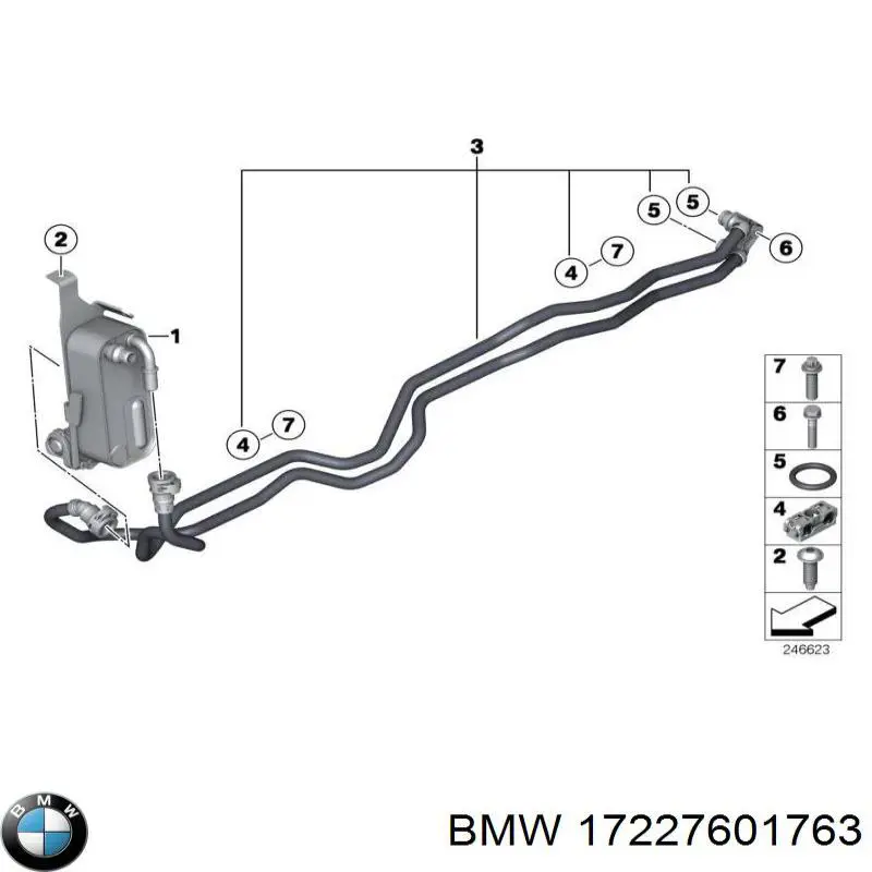 Купити 17227601763 BMW 