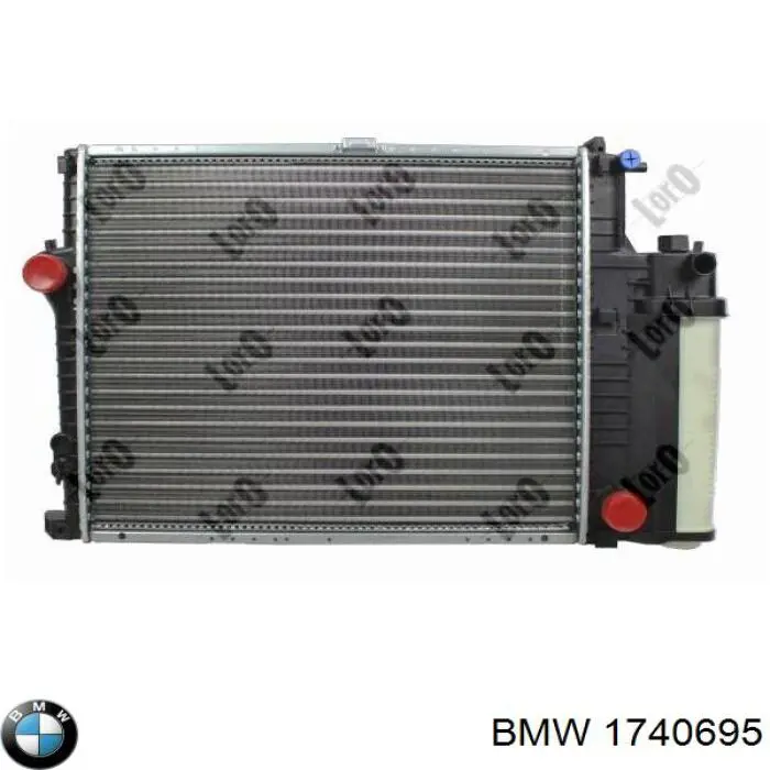 Купити 1740695 BMW Радіатор двигуна