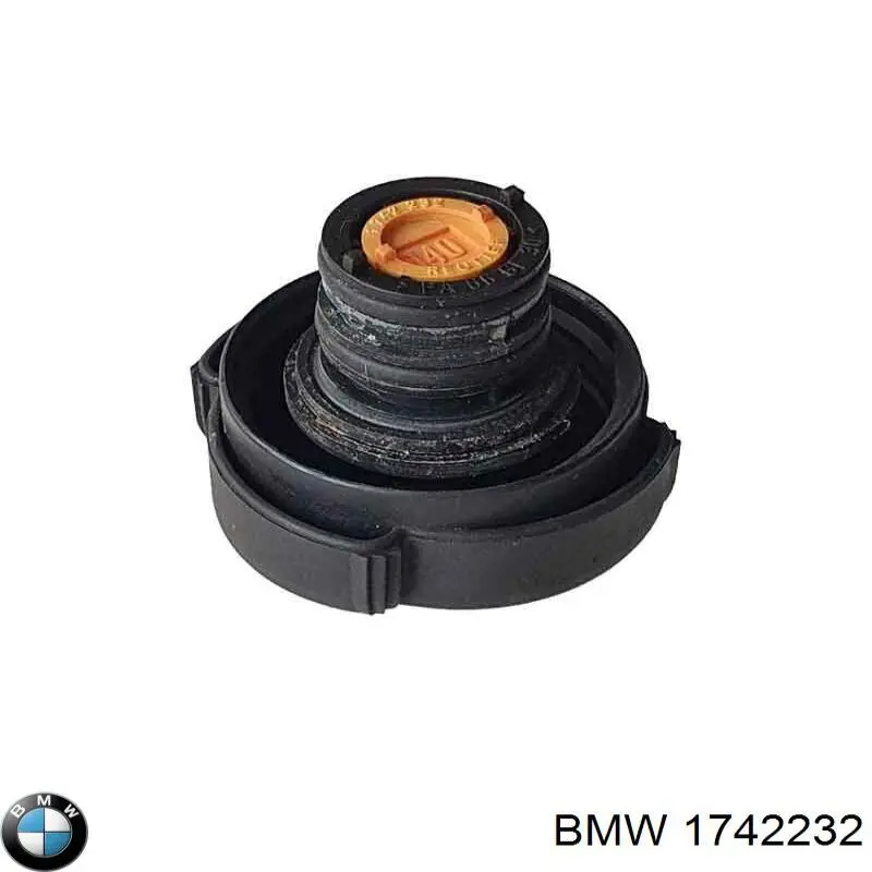 Кришка бачка радіатора BMW 1742232 ціна, від 7.11 USD