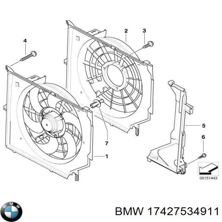 17427534911 BMW 