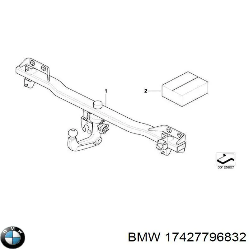 Купити 17427796832 BMW Дифузор радіатора охолодження, в зборі з двигуном і крильчаткою