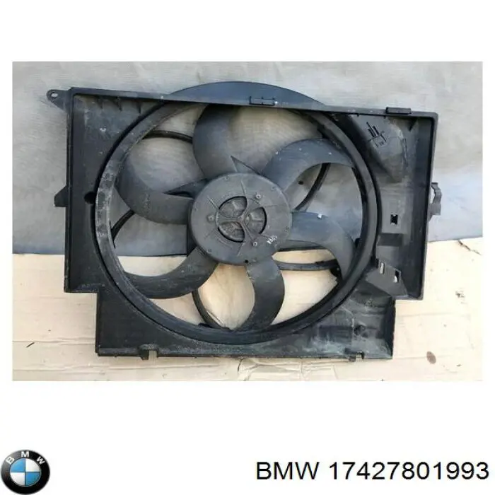 Дифузор радіатора охолодження, в зборі з двигуном і крильчаткою BMW 17427801993 ціна, від 63.35 USD
