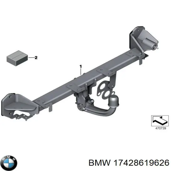 Купити 17428619626 BMW Дифузор радіатора охолодження, в зборі з двигуном і крильчаткою