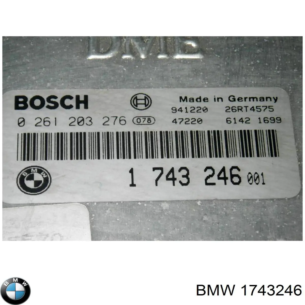 ЕБУ BMW 1743246 ціна, від 431.04 USD
