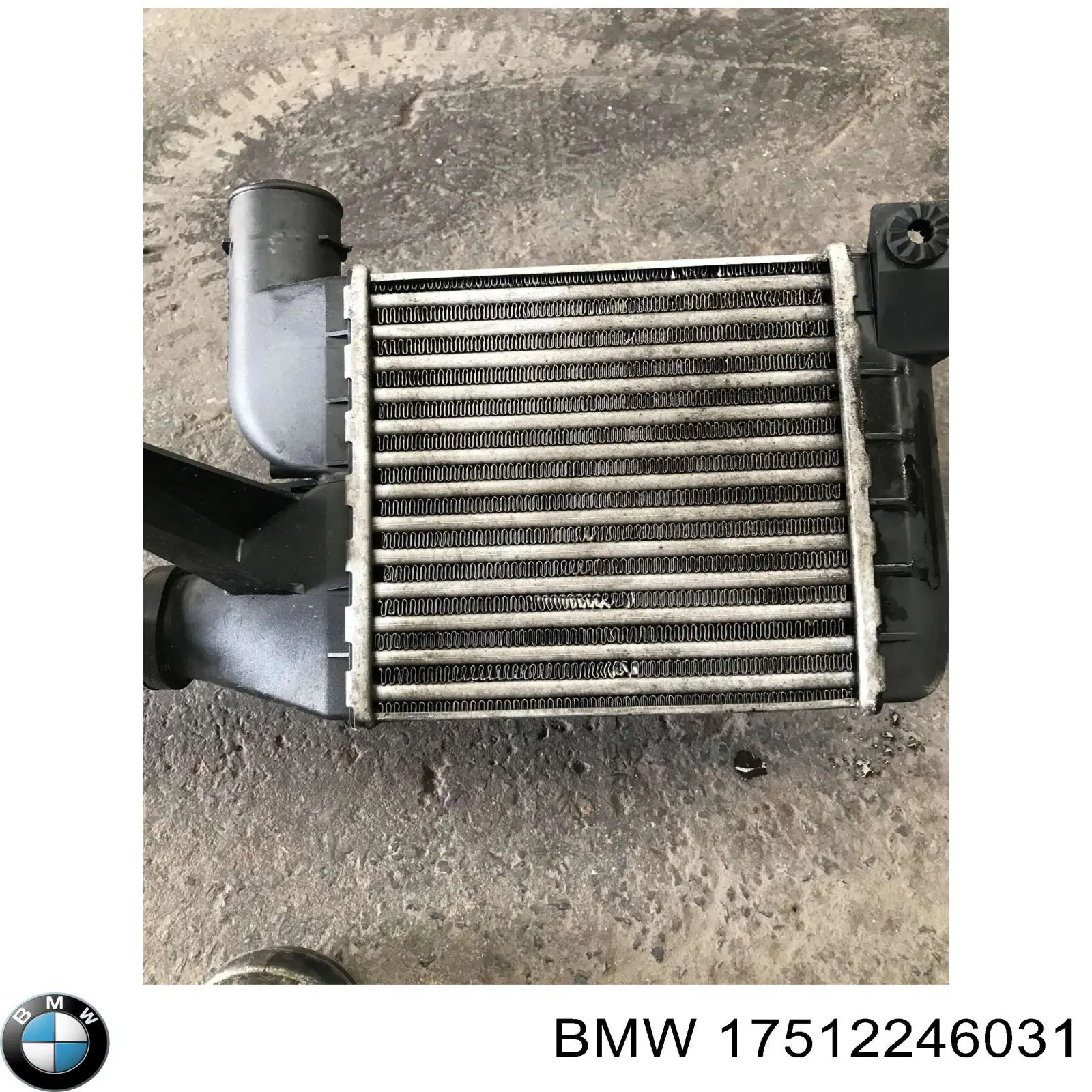 Купити 17512246031 BMW Радіатор интеркуллера