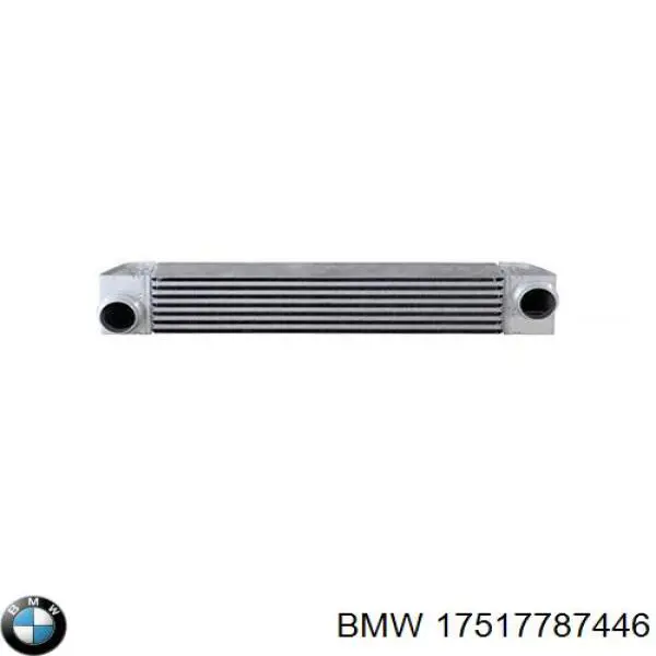 Купити 17517787446 BMW Радіатор интеркуллера
