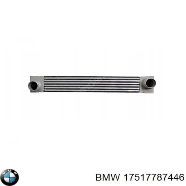 17517787446 BMW радіатор интеркуллера