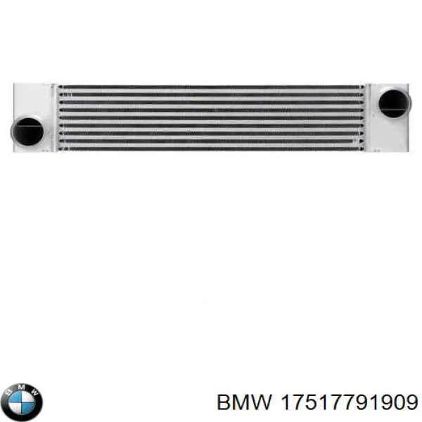 17517791909 BMW радіатор интеркуллера