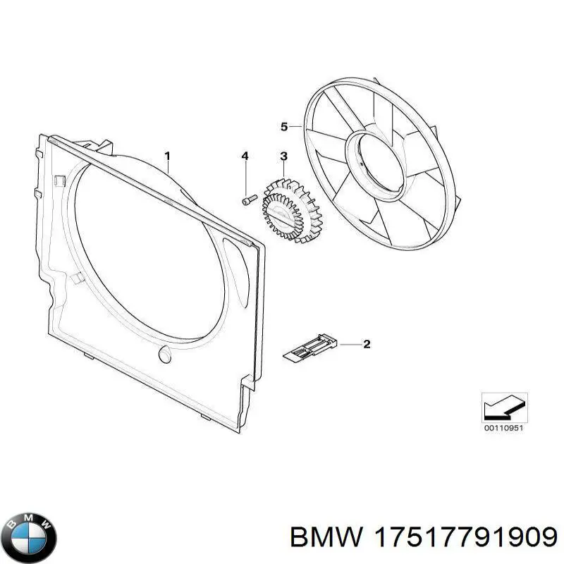 Купити 17517791909 BMW Радіатор интеркуллера