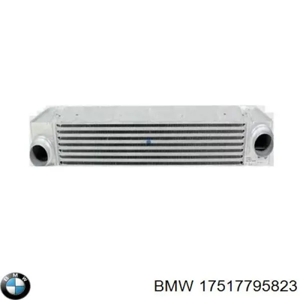 17517795823 BMW радіатор интеркуллера