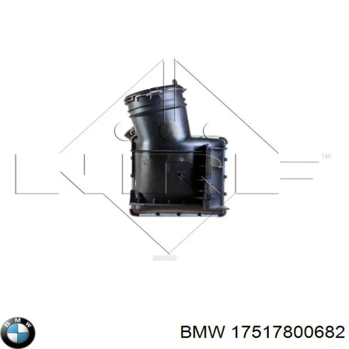 Радіатор інтеркулера BMW 17517800682