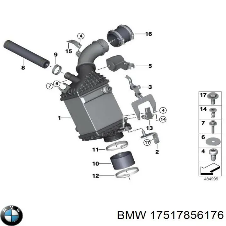  BMW 17517856176 ціна, від 67.18 USD