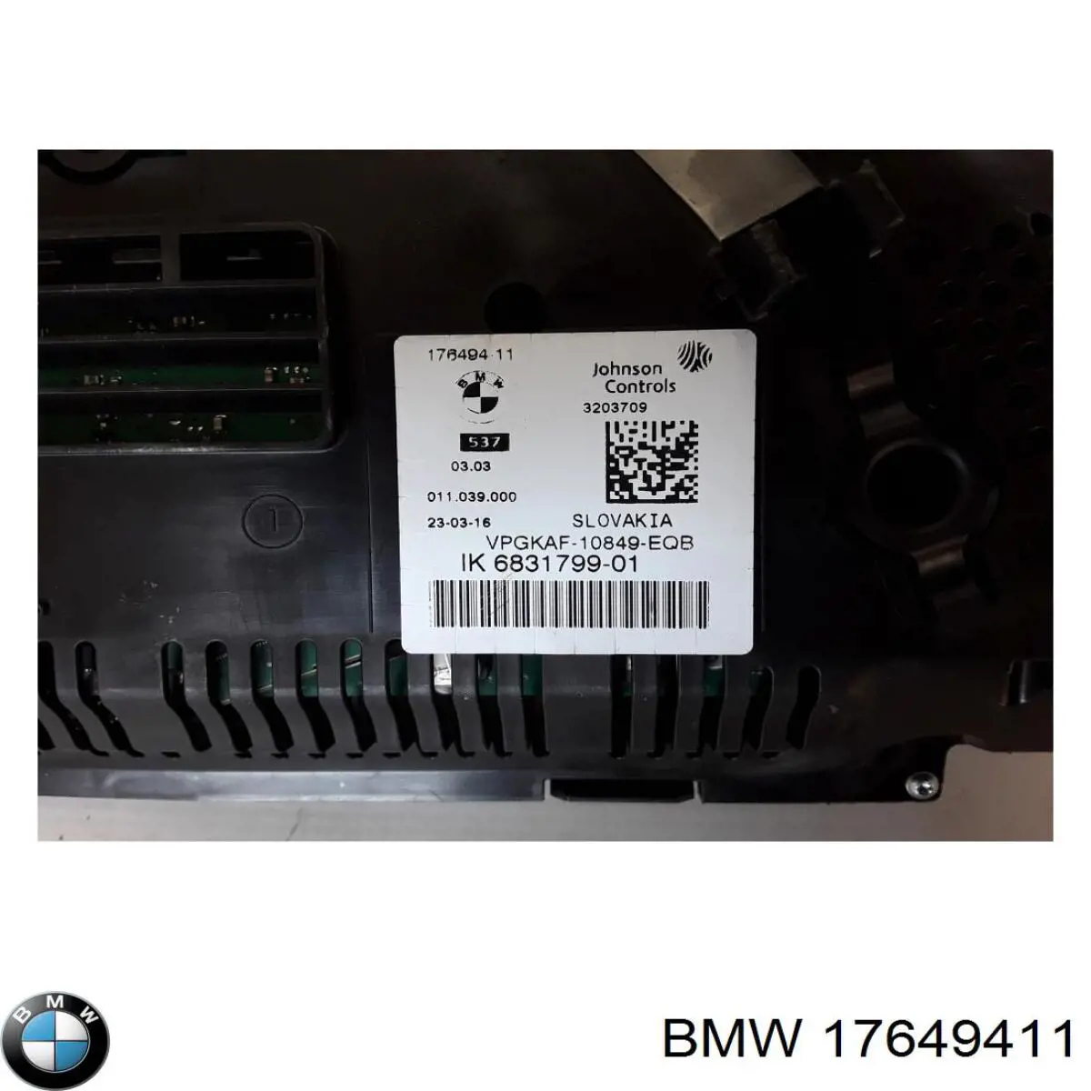  BMW 17649411 ціна, від 43.64 USD