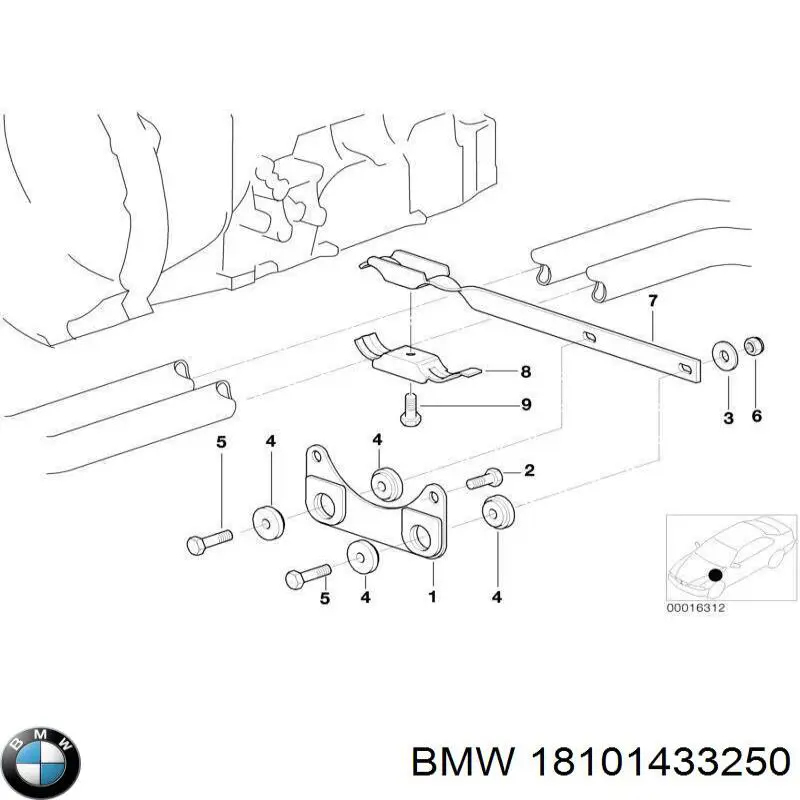  BMW 18101433250 ціна, від 1.58 USD