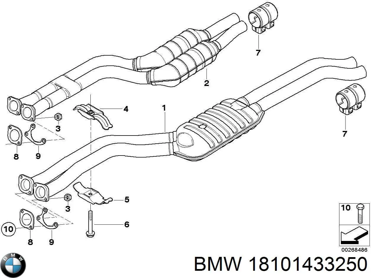 18101433250 BMW 