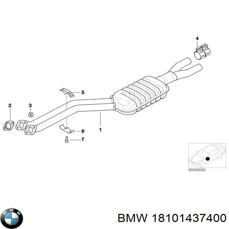  BMW 18101437400 ціна, від 1090.67 USD