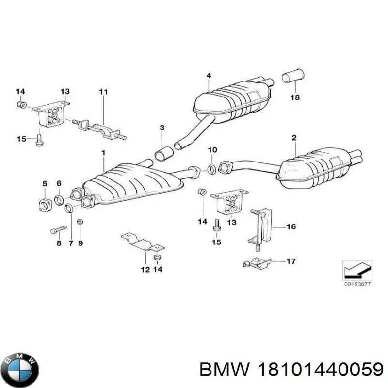  BMW 18101440059 ціна, від 91.26 USD
