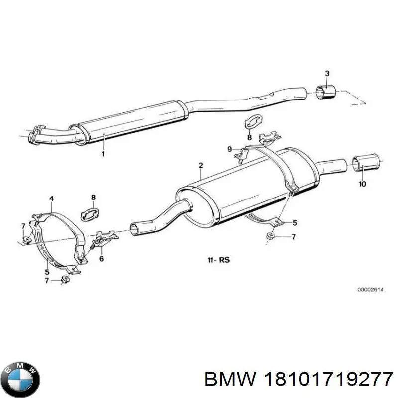  BMW 18101719277 ціна, від 30.23 USD