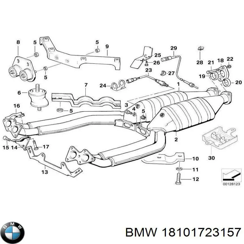  BMW 18101723157 ціна, від 1371.89 USD