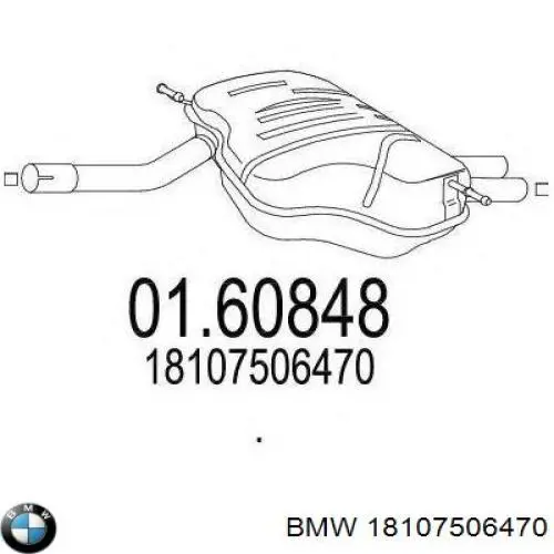  BMW 18107506470 ціна, від 2942.59 USD