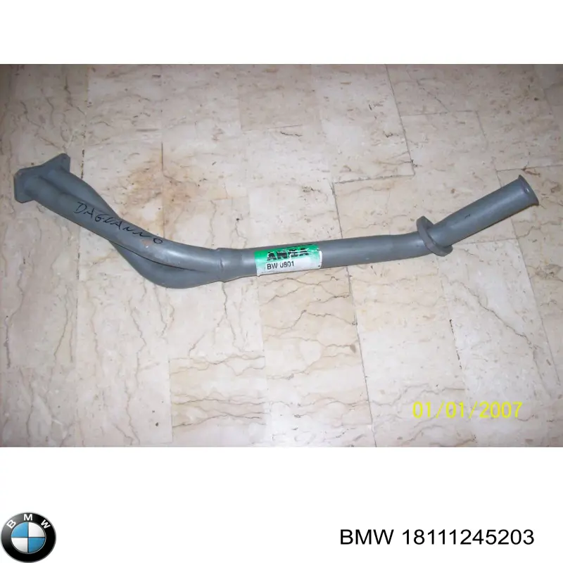 Купити 18111245203 BMW Труба приймальна (штани) глушника, передня