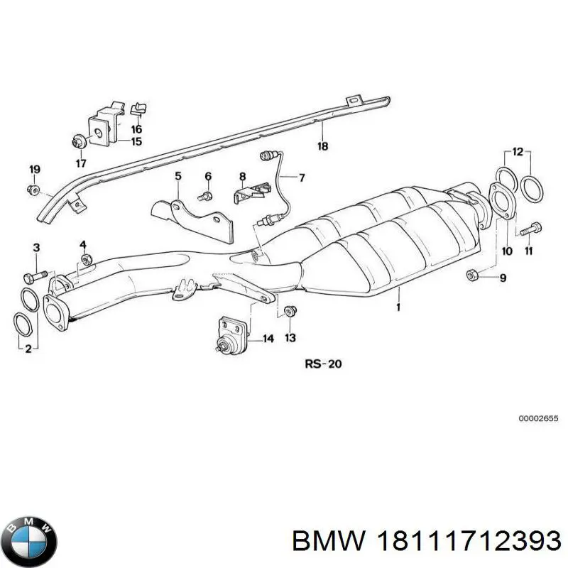 Купити 18111712393 BMW 