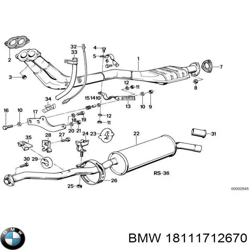 18111712670 BMW 