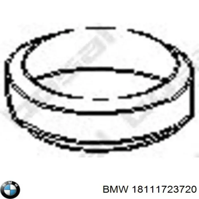 Прокладка приймальної труби BMW 18111723720
