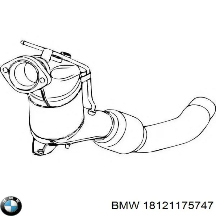 Купити 18121175747 BMW Глушник вихлопних газів кінцевий