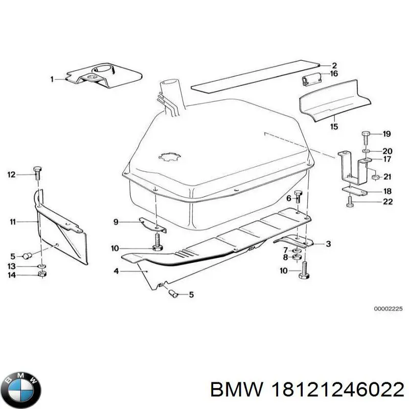  BMW 18121246022 ціна, від 57.00 USD