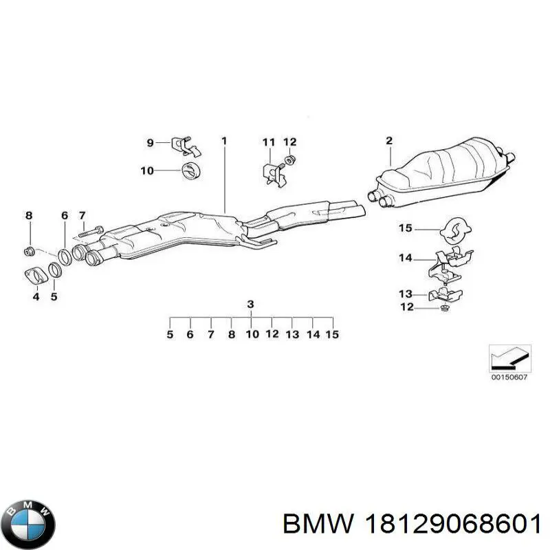  BMW 18129068601 ціна, від 1334.77 USD