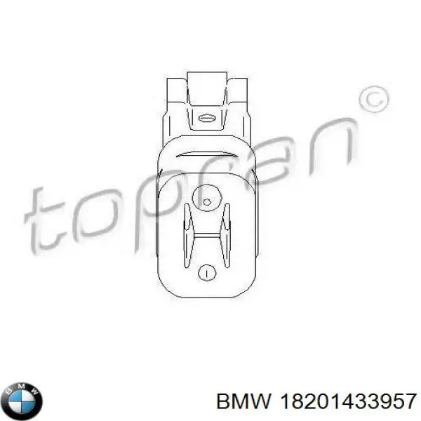 Подушка глушника 18211745355 BMW