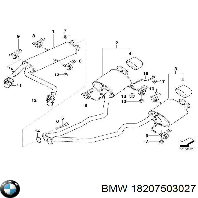 Купити 18207503027 BMW 