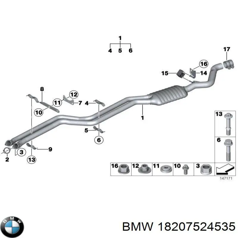 Купити 18207524535 BMW 
