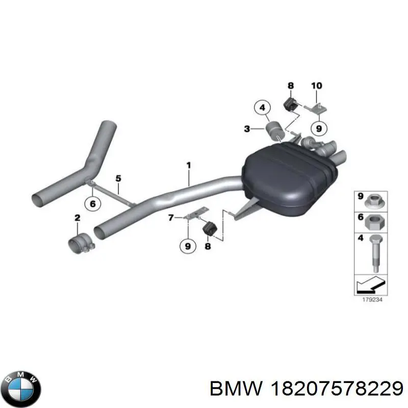  BMW 18207578229 ціна, від 11.07 USD