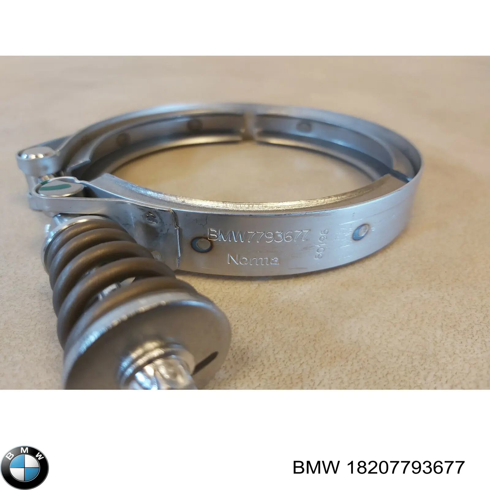 Зєднувальний хомут випускного колектора BMW 18207793677 ціна, від 121.75 USD