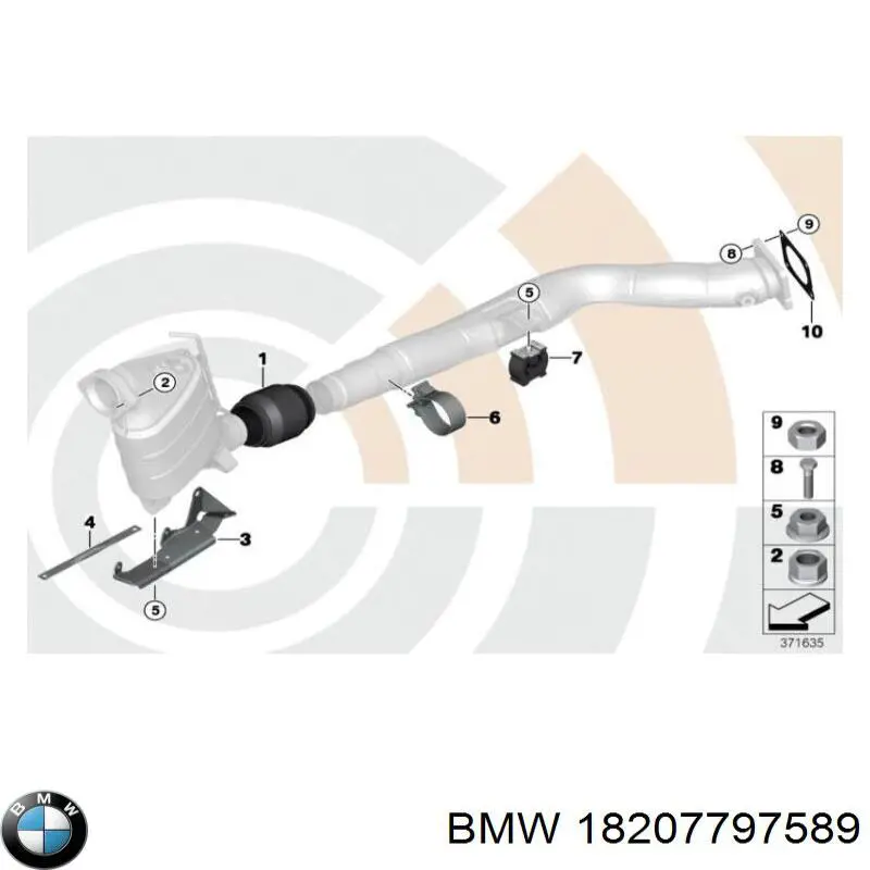 Купити 18207797589 BMW 