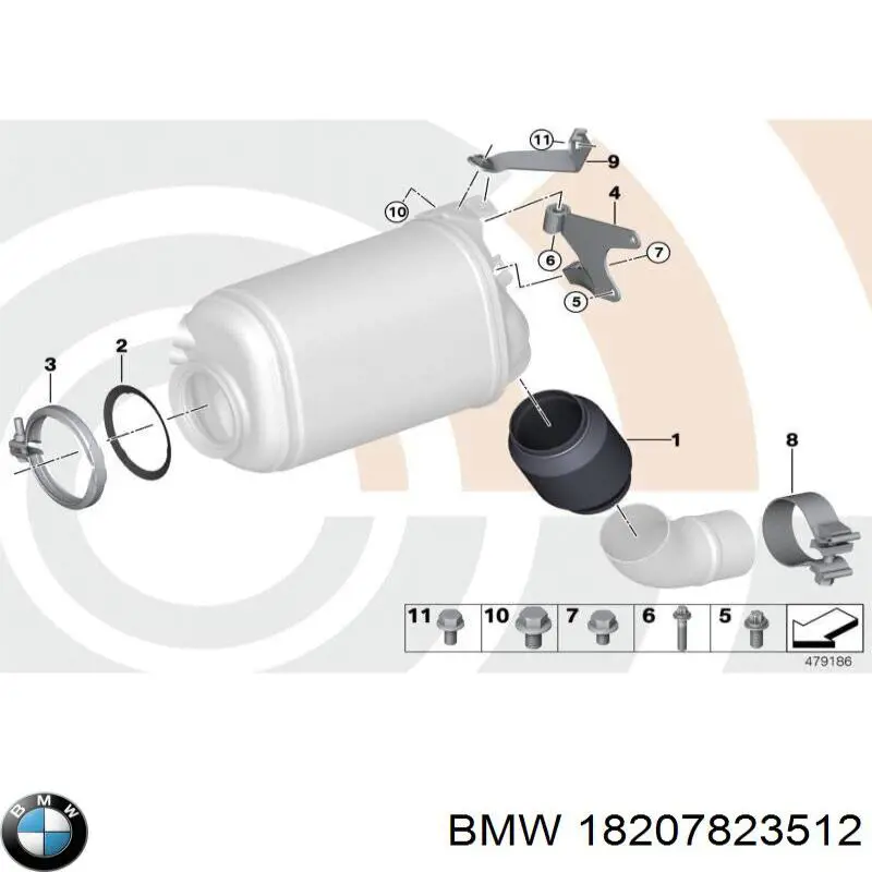  BMW 18207823512 ціна, від 9.03 USD